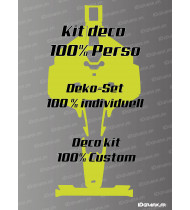 Adesivo personalizzato al 100% - Robot tagliaerba...