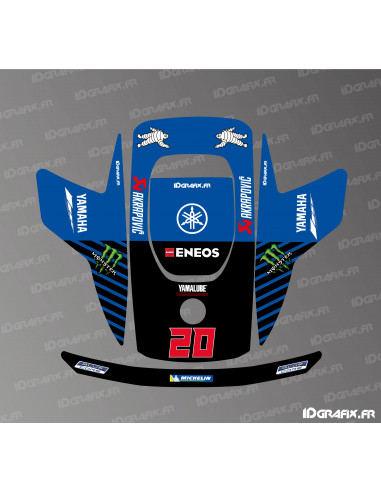 Pegatina Quartararo Edición Moto GP - Cortacésped robótico Dreame A1 Pro