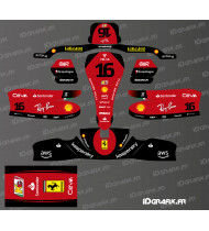 Kit gráfico Ferrari F1 Edition para Karting Sodi KG 506