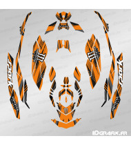 Kit de decoración Full Monster Line Edition (Naranja) - SEADOO SPARK - Idgrafix