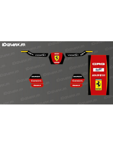 copy of Kit deco 100% Monstruo Personalizado para Karting Rotax 125 (OTK / TONY M6)