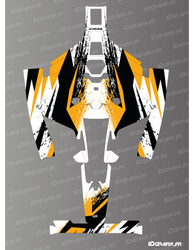 Pegatina Race Edition (amarilla) - Cortacésped robótico Mammotion LUBA 2 - Idgrafix