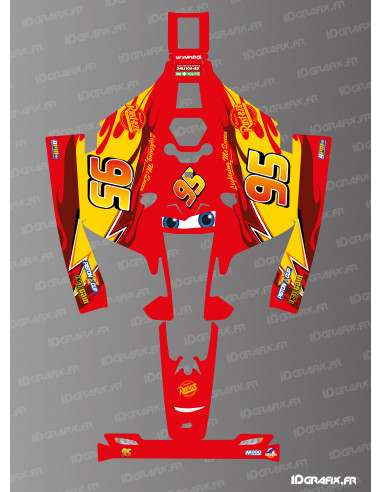 Sticker Flash Mc Queen Edition - Robot de tonte Mammotion LUBA 2 -  Idgrafix
