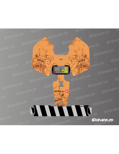 Adesivo Wall-E Edition - Robot tagliaerba Mammotion LUBA Mini - Idgrafix