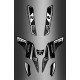 Kit-Deco-Monster (Schwarz/Weiß) - Kymco 300 Maxxer -idgrafix