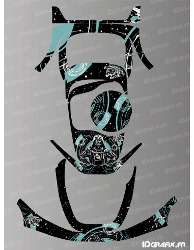 Adesivo Darth Vader Edition - Segway Navimow i105E - i108E Robot tagliaerba - Idgrafix