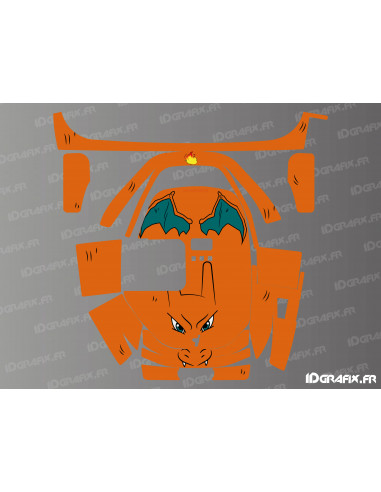 Dracofeu Edition Sticker - Segway Navimow X3 Lawnmower Robot - Idgrafix