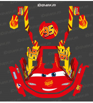 Pegatina Flash Edición McQueen - Robot cortacésped KRESS RTK - Serie KR - Idgrafix