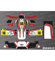 Kit d'adhesius per a karting Leclerc Edition - KG 509 - Idgrafix