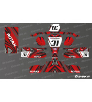 Color Edition graphics kit (Red) for Sodi KG 506 kart - Idgrafix