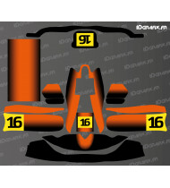 Kit grafico karting personalizzato al 100% - M. CHERRAT