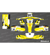 Kit déco Techno Edition (Jaune) pour Karting Sodi KG 506 -  Idgrafix