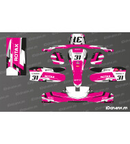 Techno Edition (Pink) graphics kit for Sodi KG 506 kart - Idgrafix