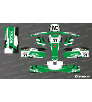 Kit gráfico Techno Edition (Verde) para kart Sodi KG 506 - Idgrafix