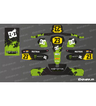 Kit déco Perso Monster Edition (Vert) pour Karting Sodi KG 506 -  Idgrafix