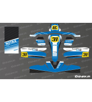 Kit gráfico Factory Edition (azul) para kart Sodi KG 506 - Idgrafix