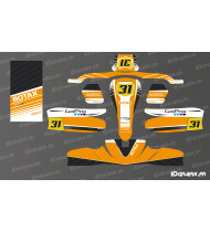 Factory Edition Grafikset (orange) für Sodi KG 506 Kart - Idgrafix