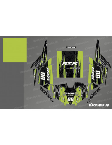 Custom graphics kit add-on - IDgrafix - Polaris RZR - Idgrafix