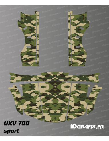 Camo Edition Grafikset - Idgrafix - Kymco UXV 700 SPORT - Idgrafix