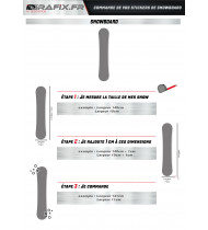 Stickers 100% Personnalisation pour Snowboard -  Idgrafix