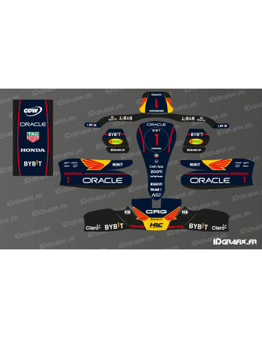 copy of Factory Edition graphics kit (green) for Sodi KG 506 kart