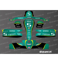 copy of Factory Edition graphics kit (green) for Sodi KG 506 kart