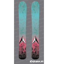 Pegatinas Volcano Edition para SKI