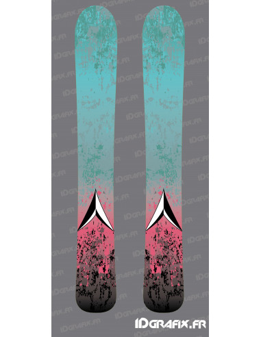 Volcano Edition-Aufkleber für SKI