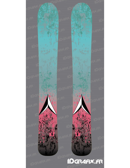 Volcano Edition-Aufkleber für SKI