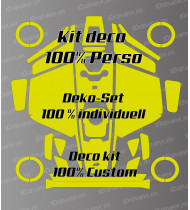 Adesivo personalizzato al 100% - Robot tagliaerba Mammotion LUBA 3 - Idgrafix