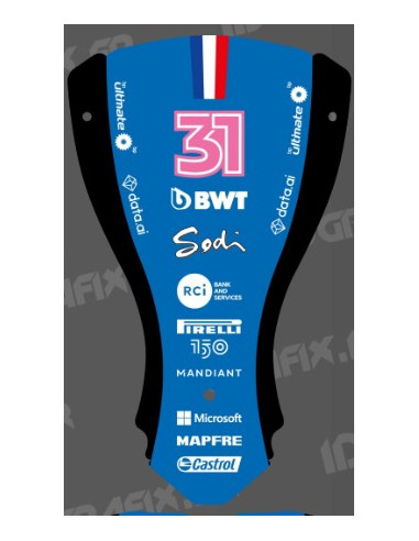 copy of Nassau sticker for Karting KG EVO Hoonigan