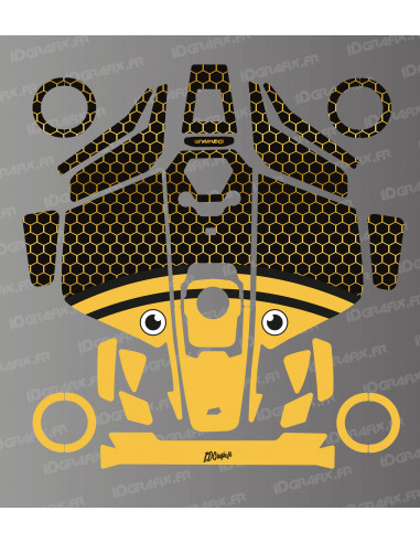 Sticker Abeille Edition - Robot de tonte Mammotion LUBA 3 -  Idgrafix