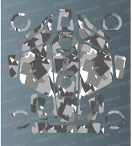 Sticker Camo Digital Edition - Robot de tonte Mammotion LUBA 3 -  Idgrafix