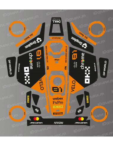 Adhesiu Mc Laren F1 Edition (Piastri) - Robot de tall Mammotion LUBA 3 - Idgrafix