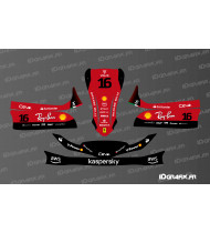 Kit gráfico Ferrari F1 Edition para Karting Mini/Cadet MK 14