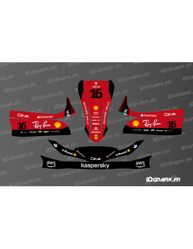 Ferrari F1 Edition graphic kit for Karting...