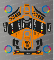 Pegatina Mc Laren F1 Edition (Piastri) - Cortacésped robótico Mammotion LUBA 3