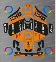 Adesivo Mc Laren F1 Edition (Norris) - Robot tagliaerba Mammotion LUBA 3 - Idgrafix