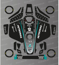 Adesivo Mercedes F1 Edition (Antonelli) - Rasaerba robotizzato Mammotion LUBA 3 - Idgrafix
