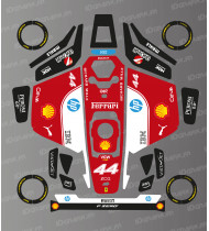 Scuderia F1 Edition Sticker (Hamilton) - Mammotion LUBA 3 Robotic Lawnmower