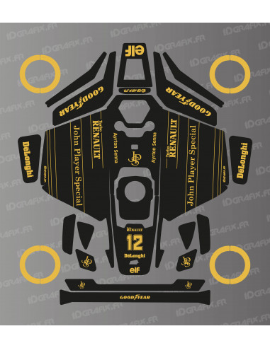 Sticker John Player Special Edition - Mammotion LUBA 3 mowing robot - Idgrafix