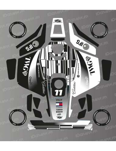 Adesivo Cadillac F1 Edition - Tosaerba robotizzato Mammotion LUBA 3 - Idgrafix