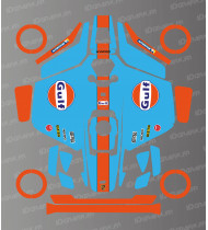 Adhesiu Gulf Edition - Tallagespa robòtica Mammotion LUBA 3 - Idgrafix