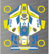 Sticker Polis Edition - Robot de tonte Mammotion LUBA 3 -  Idgrafix