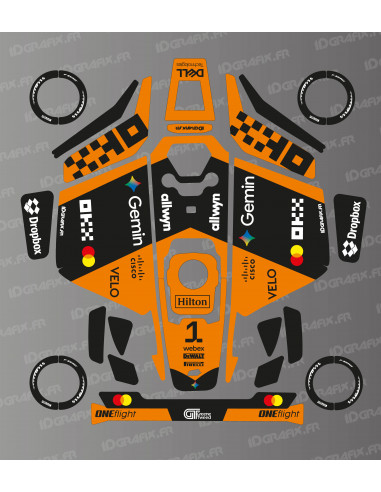 McLaren F1 Edition (Norris) Aufkleber - Mammotion LUBA 3 Mähroboter