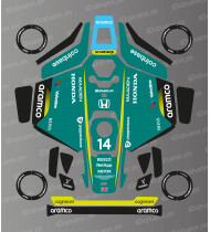 Sticker Aston Martin F1 Edition - Robot de tonte Mammotion LUBA 3 -  Idgrafix