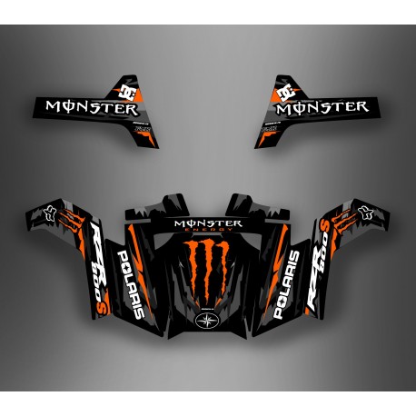 Kit andalusa Mostro Arancione - IDgrafix - Polaris RZR 800S / 800