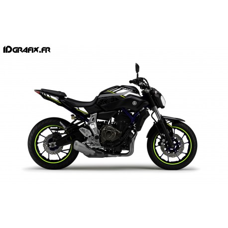 Kit décoration LTD Jaune - IDgrafix - Yamaha MT-07