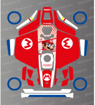 Mario Edition Sticker - Mammotion LUBA 3 Lawnmower Robot - Idgrafix