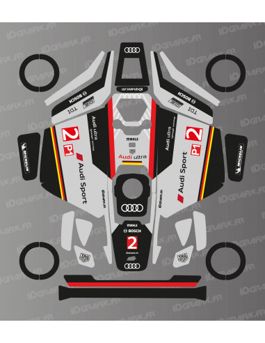 Adhesiu Audi Le Mans Edition - Tallagespa robòtica Mammotion LUBA 3 - Idgrafix